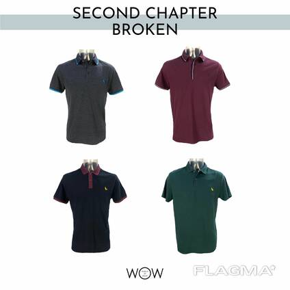 Broken and 2ND chapter polo shirts for Men
