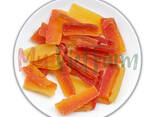 Dried papaya, 5% sugar (from the manufacturer) - photo 1