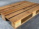 Factory logistics forklift four side pallet pine wood pallet euro pallets wooden - фото 1