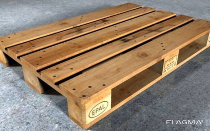 Factory logistics forklift four side pallet pine wood pallet euro pallets wooden