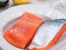 Healthy Food Fresh Pink Fish Frozen Salmon