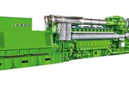 Jenbacher J624 gas generator set for sale J624 GS 4400 kWe 10500V 50Hz used