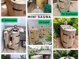 Mini sauna, phyto barrel, miniature sauna - фото 3