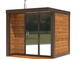 Outdoor Sauna “Elegance Type” — Model E 1/1K (insulated) 2.45 × 2.30 m Promo price –20%