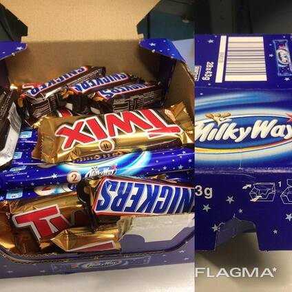 Snickers, Kitkat, Bounty