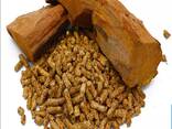 Soft wood pellets, white and brown, best price - фото 1