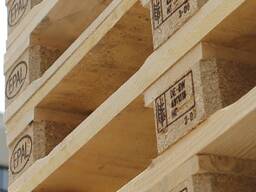 New Pine 1200 x 800 x 144 Epal Woods Euro Standard Single Faced Wood Pallet Available for