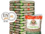 Wood pellets, premium quality, ena1 approved, in 15kg bags - фото 3