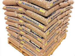 Wood pellets, premium quality, ena1 approved, in 15kg bags